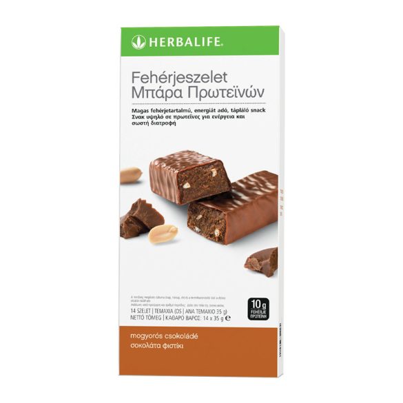 FEHÉRJESZELET MOGYORÓS CSOKOLÁDÉ 14*35 gr